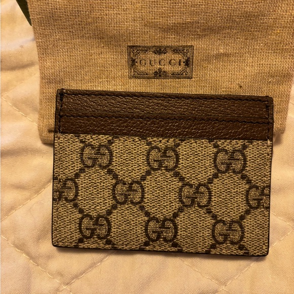 NWT Gucci Ophidia GG Card Case 4 x 3 inches - Picture 4 of 5